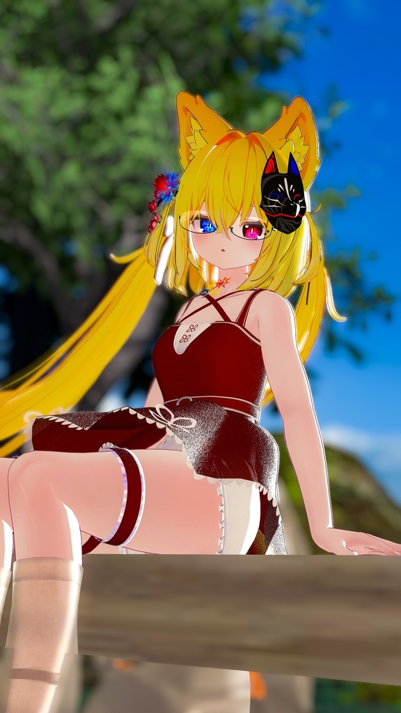 《41アバター対応衣装》ゆらはらリベイユ -YuraharaRevelle-