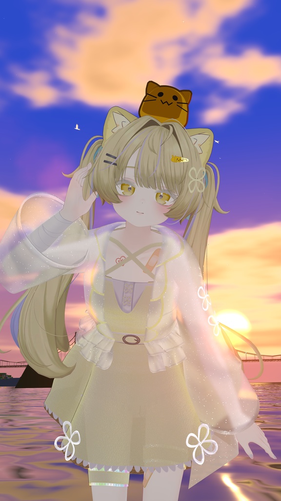 《41アバター対応衣装》ゆらはらリベイユ -YuraharaRevelle-