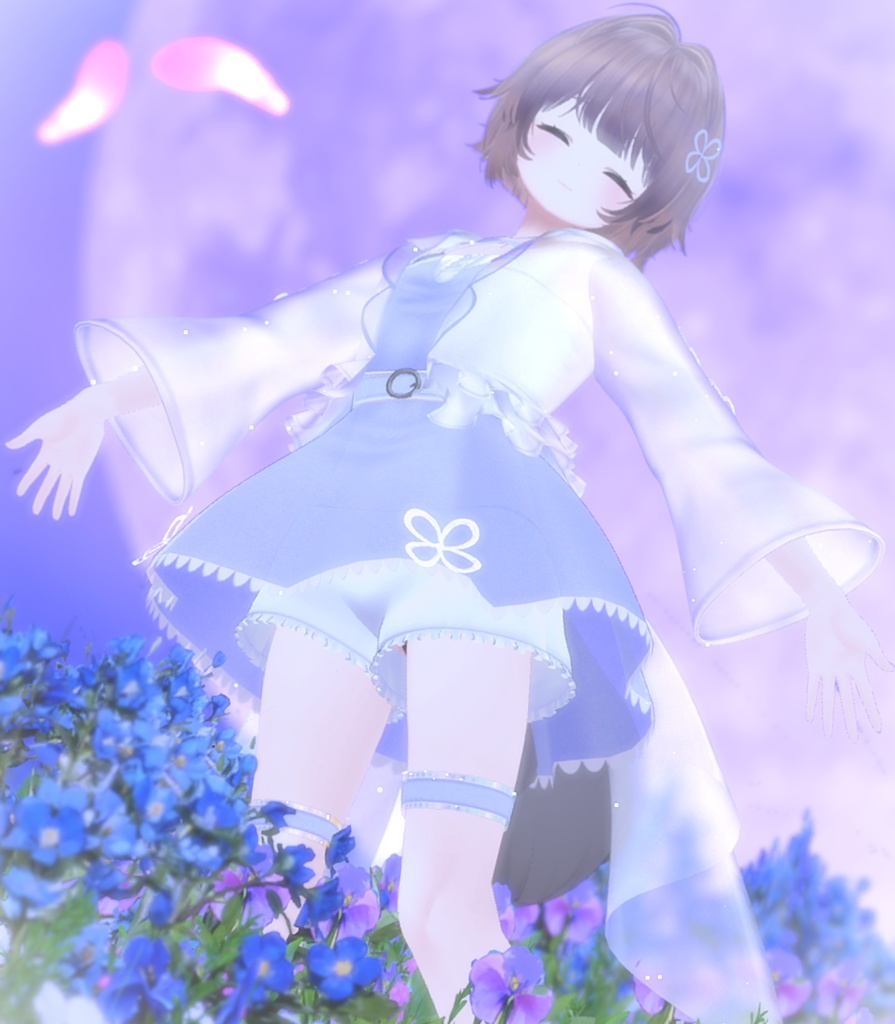 《41アバター対応衣装》ゆらはらリベイユ -YuraharaRevelle-