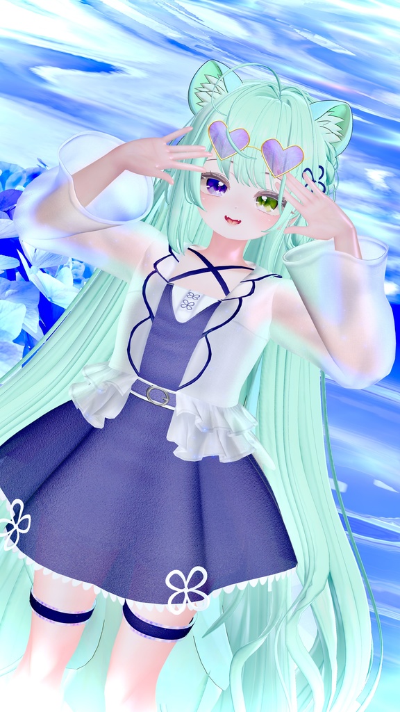 《41アバター対応衣装》ゆらはらリベイユ -YuraharaRevelle-