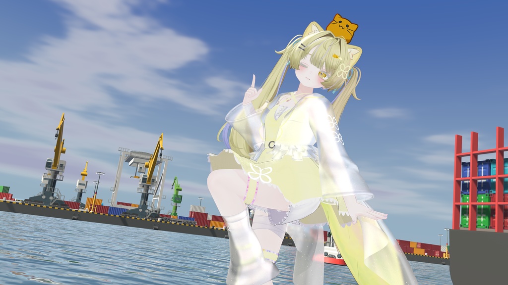 《41アバター対応衣装》ゆらはらリベイユ -YuraharaRevelle-