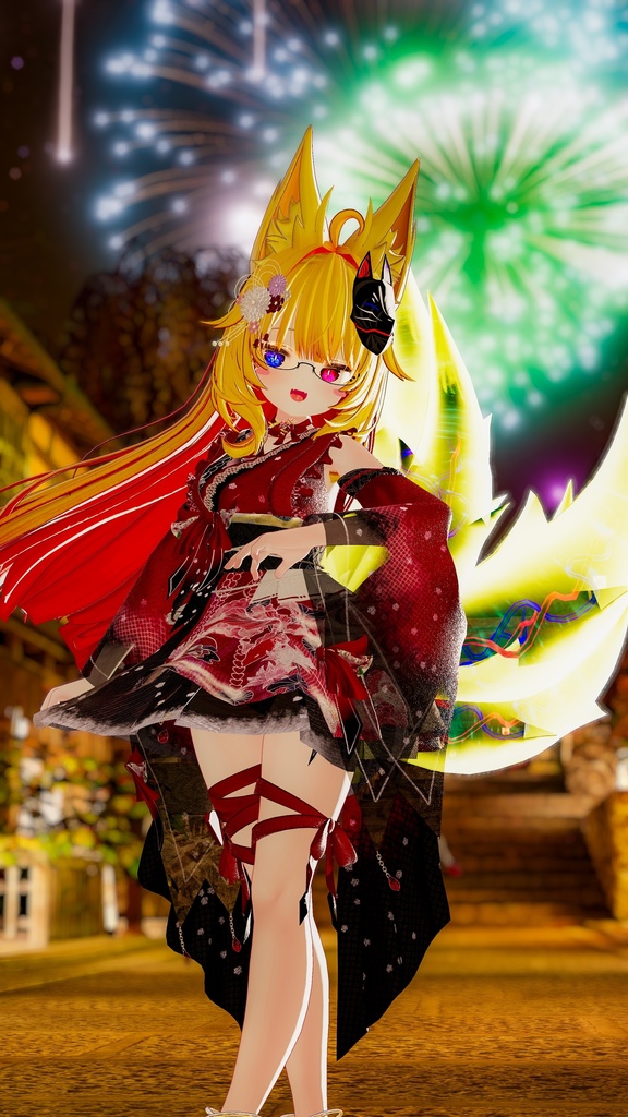 《45アバター対応衣装》おもかげ浅咲 -OmokageAsaki-