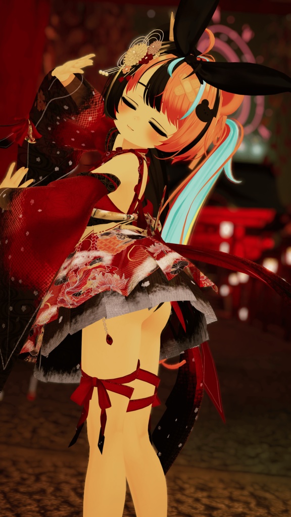 《45アバター対応衣装》おもかげ浅咲 -OmokageAsaki-