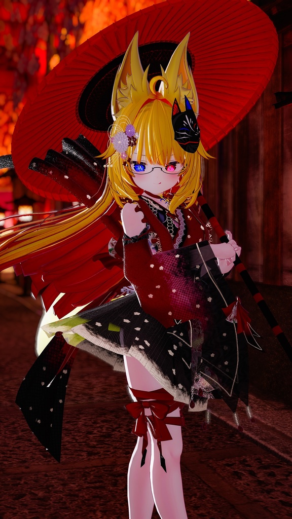 《45アバター対応衣装》おもかげ浅咲 -OmokageAsaki-