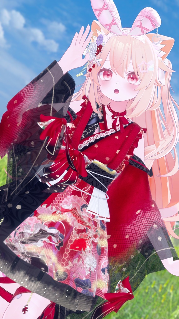 《45アバター対応衣装》おもかげ浅咲 -OmokageAsaki-