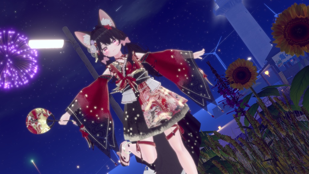 《45アバター対応衣装》おもかげ浅咲 -OmokageAsaki-