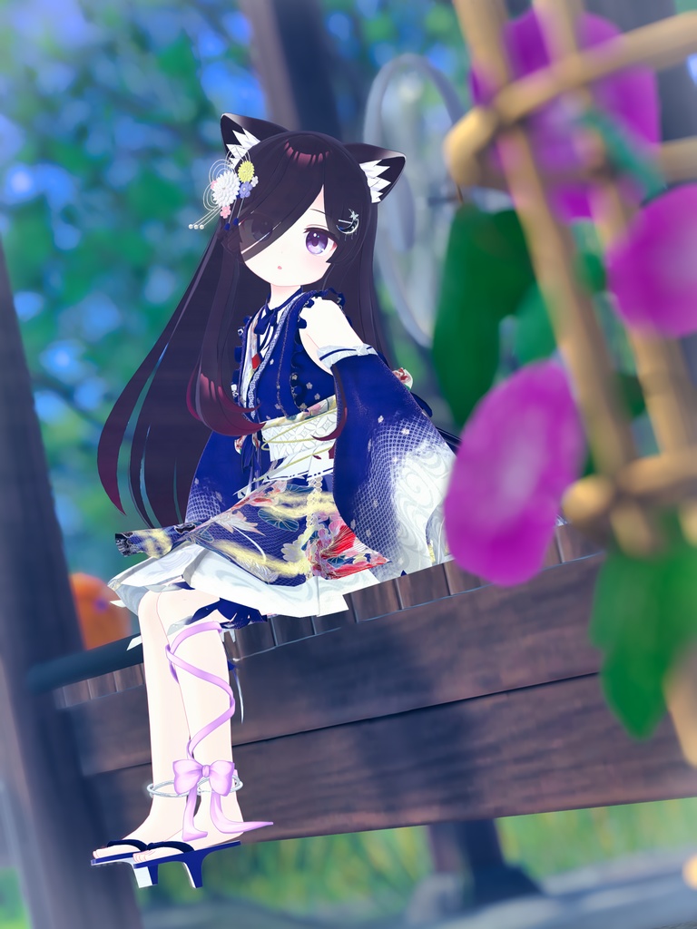 《45アバター対応衣装》おもかげ浅咲 -OmokageAsaki-