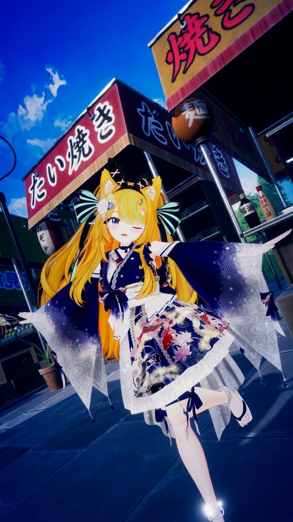 《45アバター対応衣装》おもかげ浅咲 -OmokageAsaki-