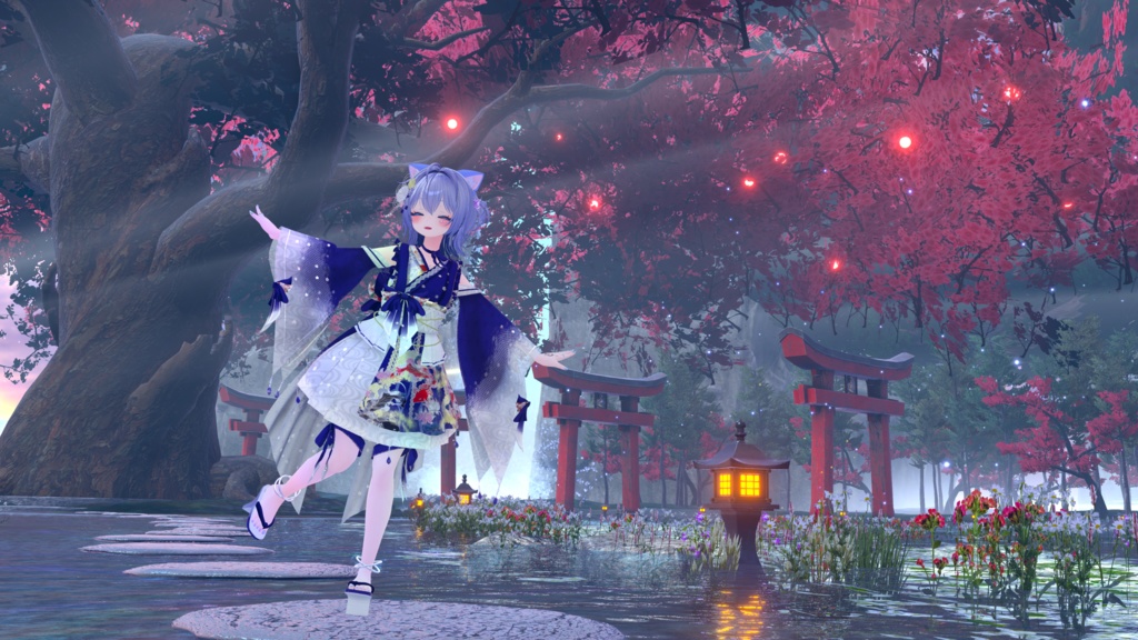 《45アバター対応衣装》おもかげ浅咲 -OmokageAsaki-