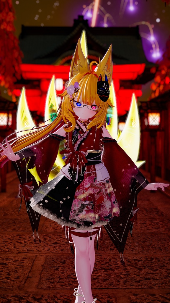 《45アバター対応衣装》おもかげ浅咲 -OmokageAsaki-