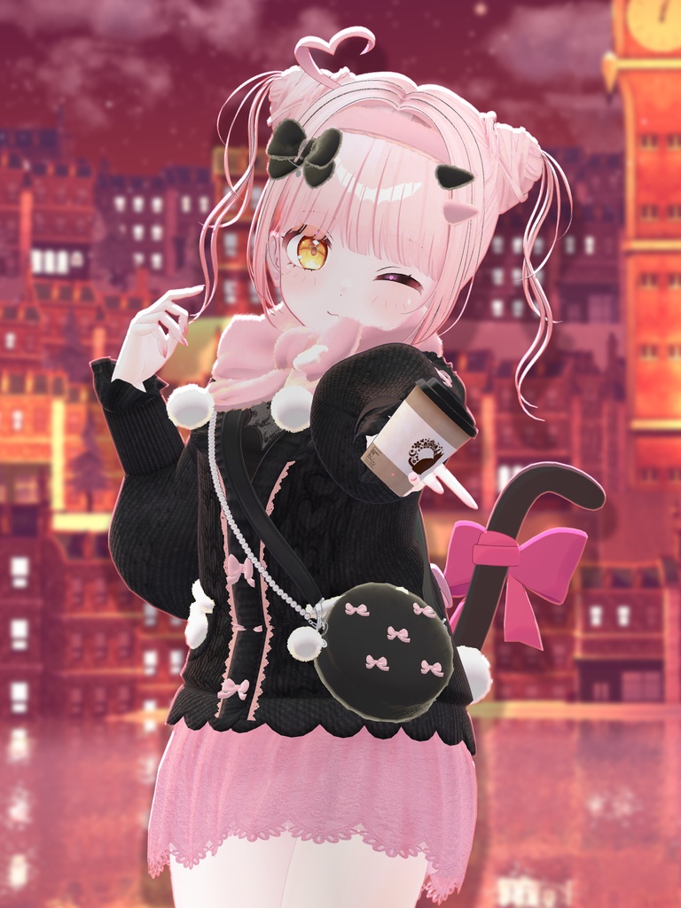 《43アバター対応衣装》モコットラテニット -MocottoLatteKnit-《~12/12までセール中!》