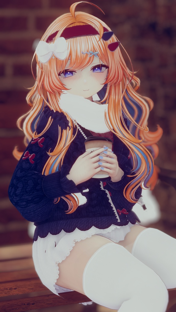 《43アバター対応衣装》モコットラテニット -MocottoLatteKnit-《~12/12までセール中!》