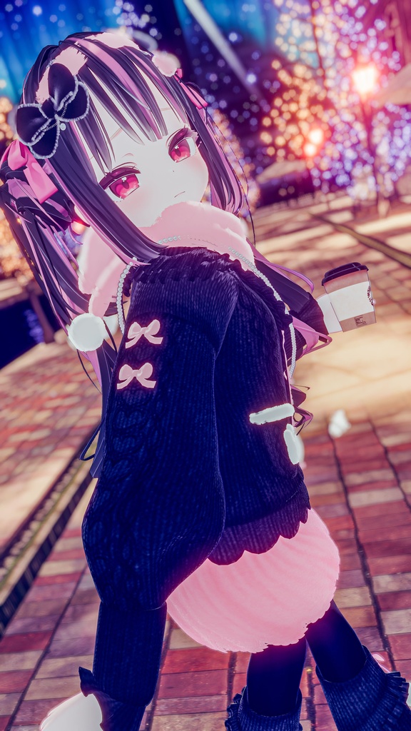 《43アバター対応衣装》モコットラテニット -MocottoLatteKnit-《~12/12までセール中!》