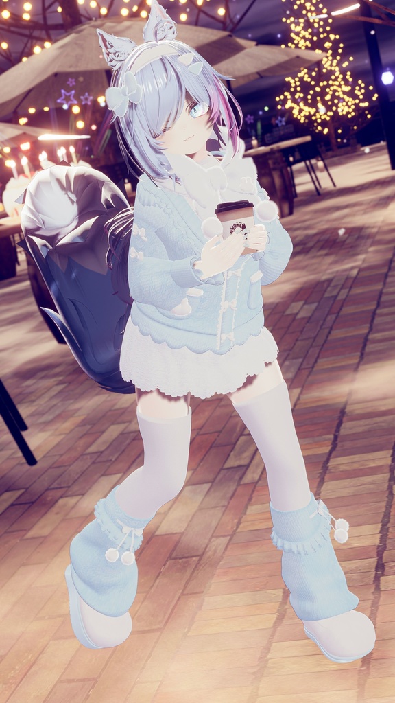 《43アバター対応衣装》モコットラテニット -MocottoLatteKnit-《~12/12までセール中!》