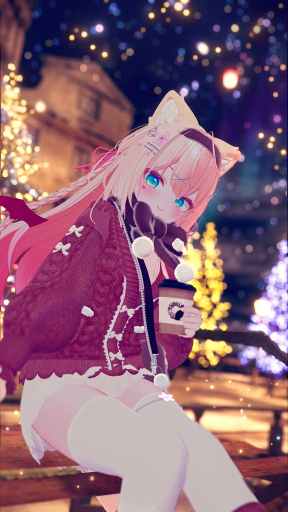 《43アバター対応衣装》モコットラテニット -MocottoLatteKnit-《~12/12までセール中!》