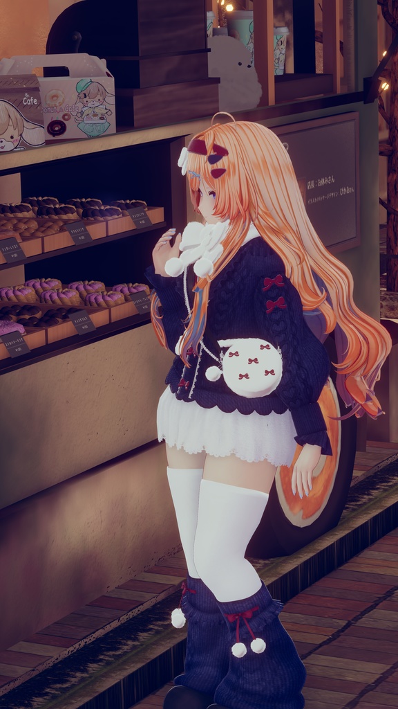 《43アバター対応衣装》モコットラテニット -MocottoLatteKnit-《~12/12までセール中!》