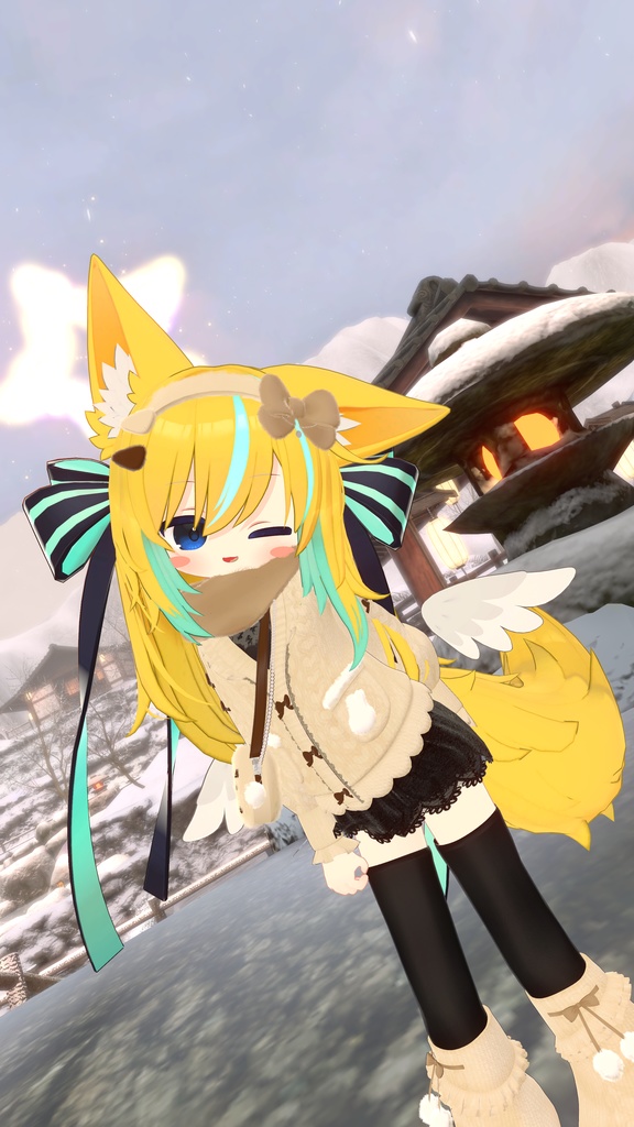 《43アバター対応衣装》モコットラテニット -MocottoLatteKnit-《~12/12までセール中!》