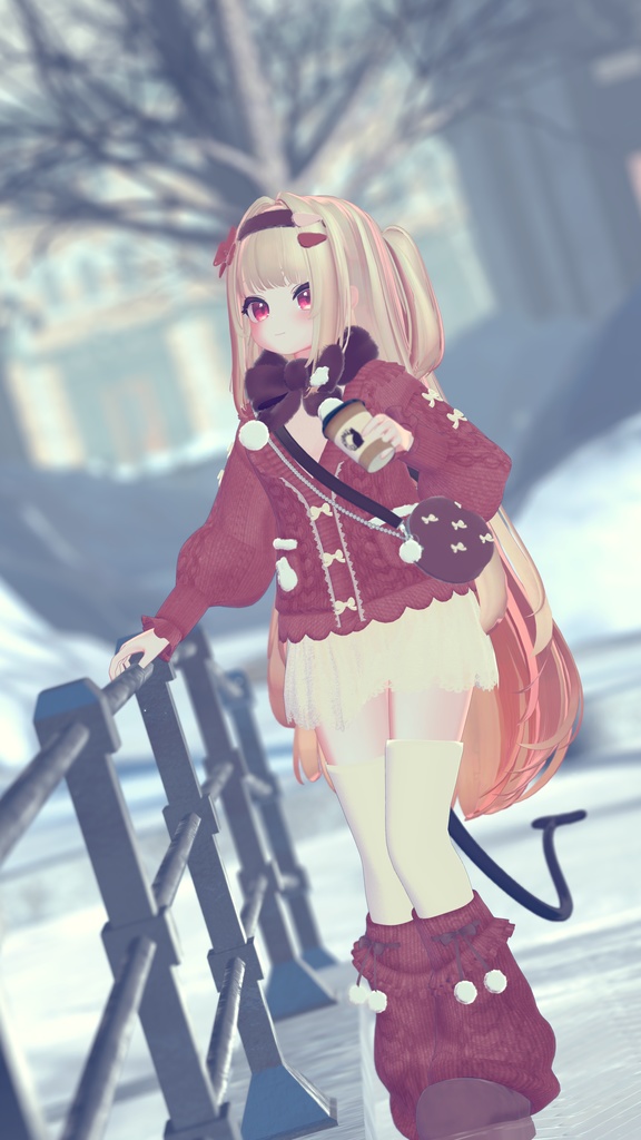 《43アバター対応衣装》モコットラテニット -MocottoLatteKnit-《~12/12までセール中!》