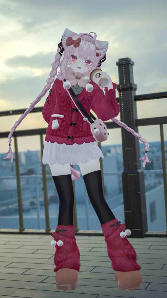 《43アバター対応衣装》モコットラテニット -MocottoLatteKnit-《~12/12までセール中!》