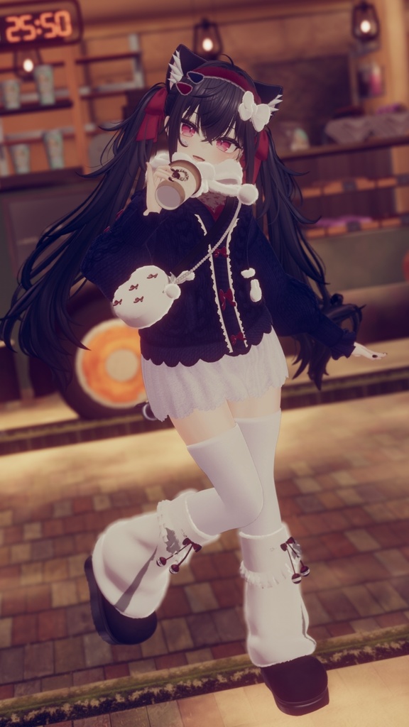 《43アバター対応衣装》モコットラテニット -MocottoLatteKnit-《~12/12までセール中!》