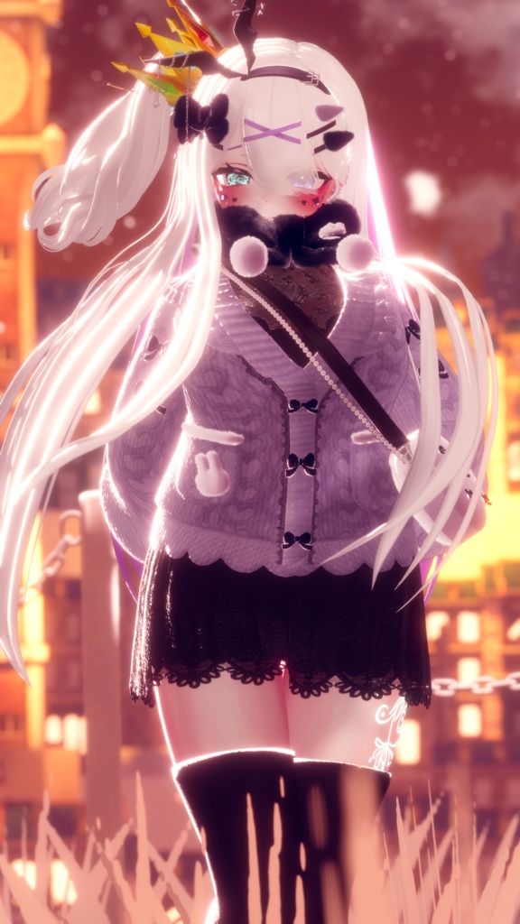 《43アバター対応衣装》モコットラテニット -MocottoLatteKnit-《~12/12までセール中!》