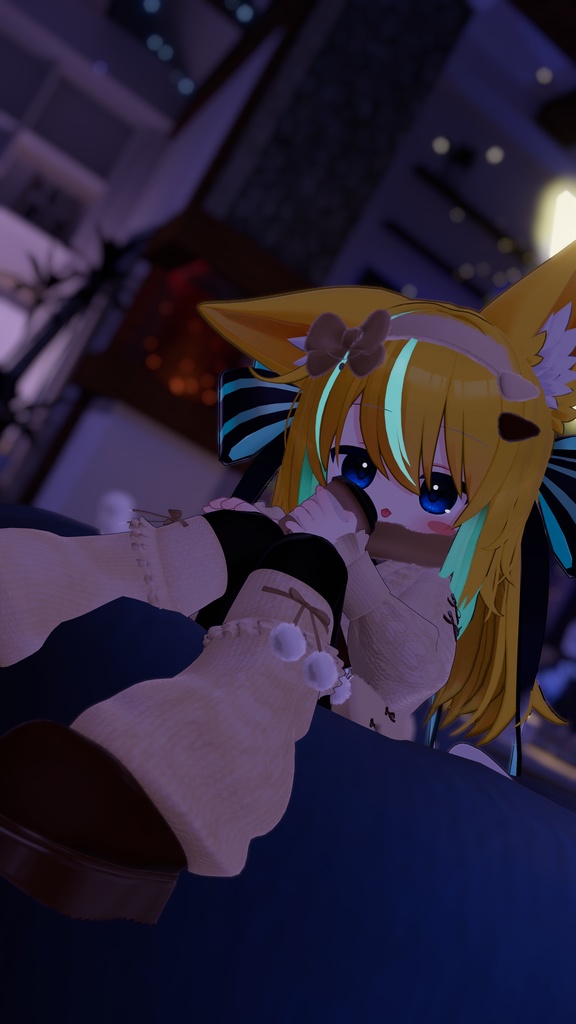 《43アバター対応衣装》モコットラテニット -MocottoLatteKnit-《~12/12までセール中!》