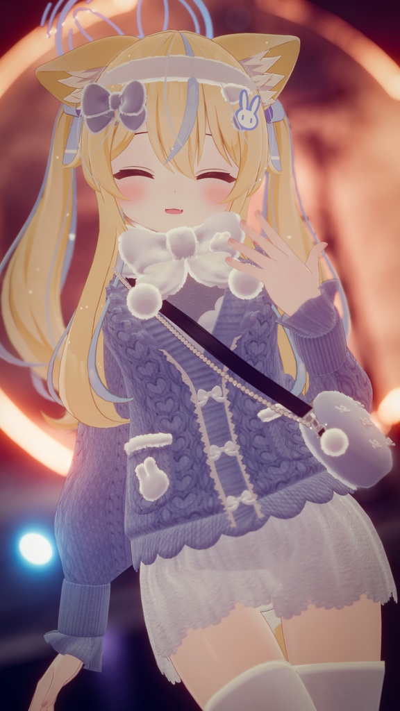 《43アバター対応衣装》モコットラテニット -MocottoLatteKnit-《~12/12までセール中!》