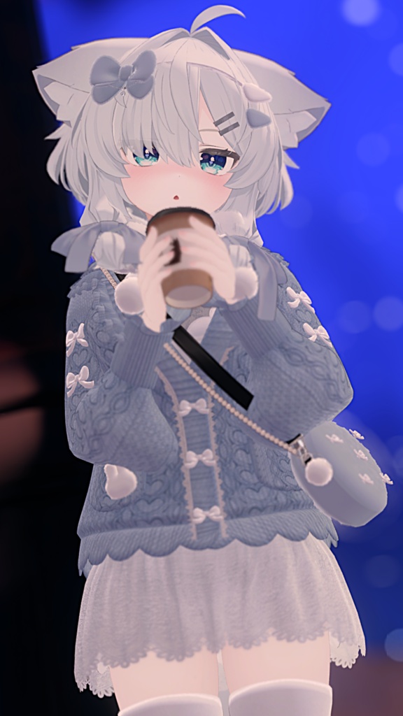 《43アバター対応衣装》モコットラテニット -MocottoLatteKnit-《~12/12までセール中!》