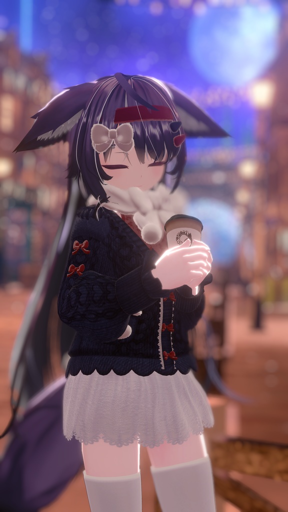 《43アバター対応衣装》モコットラテニット -MocottoLatteKnit-《~12/12までセール中!》