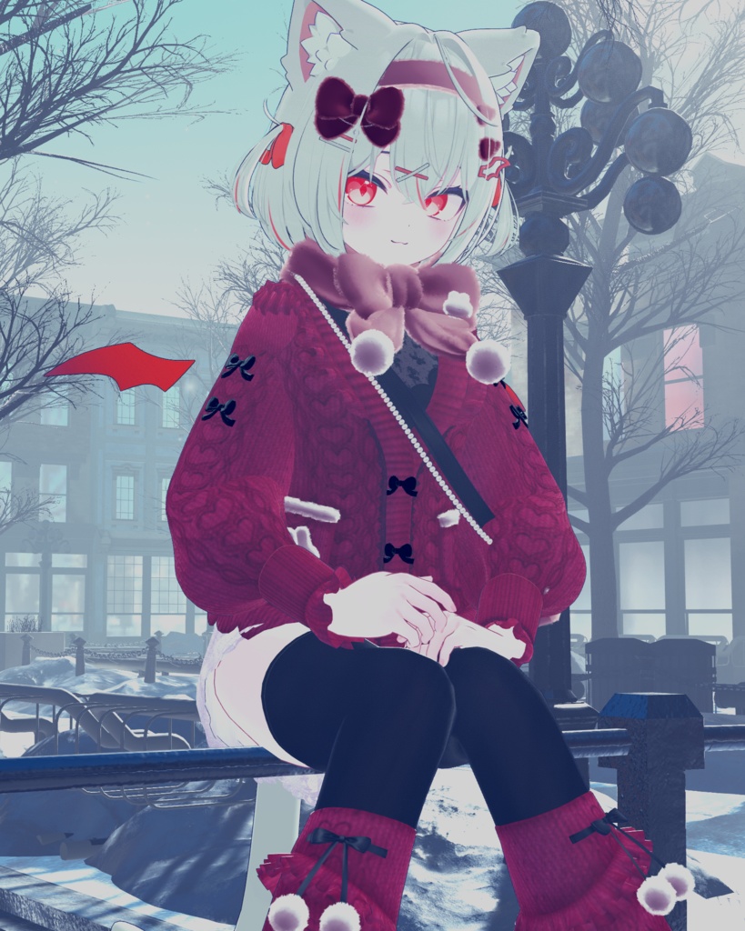 《43アバター対応衣装》モコットラテニット -MocottoLatteKnit-《~12/12までセール中!》