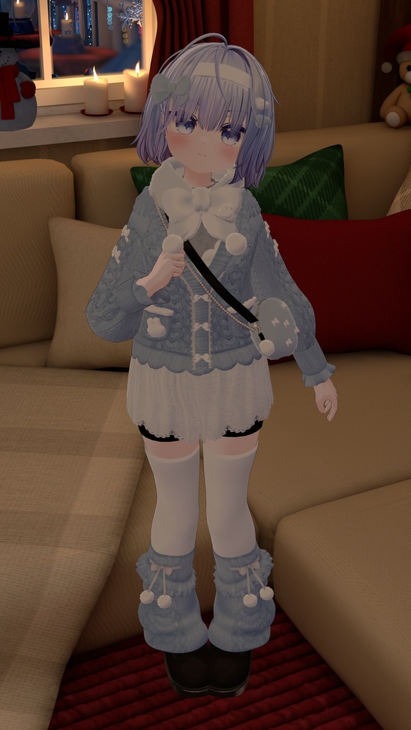 《43アバター対応衣装》モコットラテニット -MocottoLatteKnit-《~12/12までセール中!》