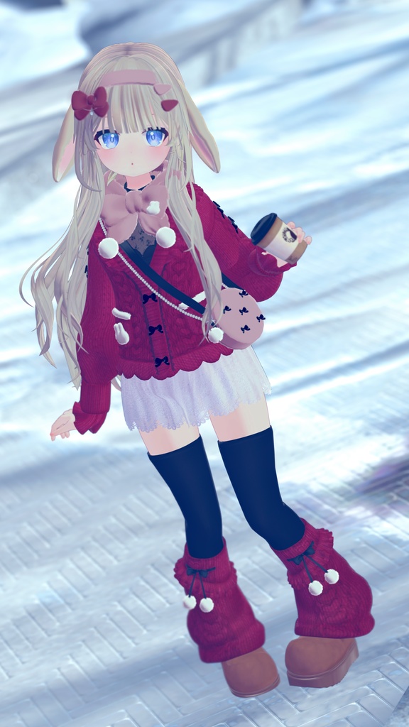 《43アバター対応衣装》モコットラテニット -MocottoLatteKnit-《~12/12までセール中!》