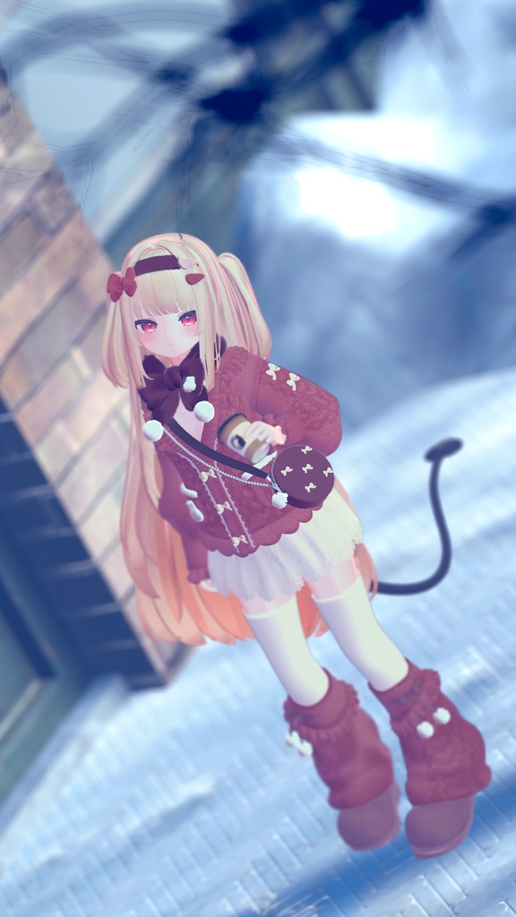 《43アバター対応衣装》モコットラテニット -MocottoLatteKnit-《~12/12までセール中!》