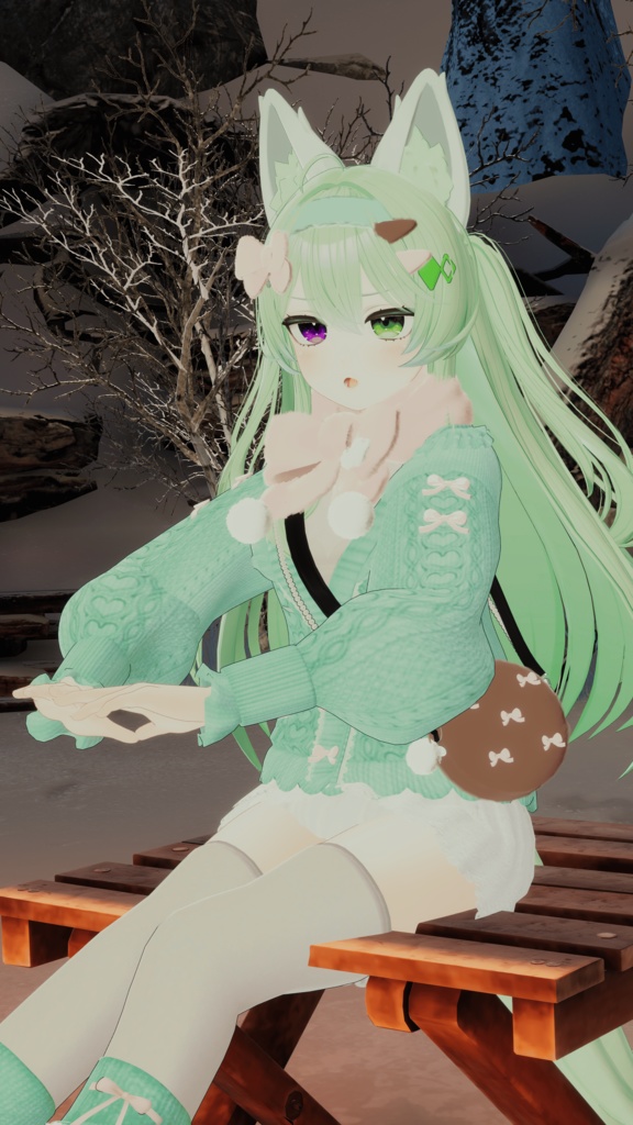 《43アバター対応衣装》モコットラテニット -MocottoLatteKnit-《~12/12までセール中!》