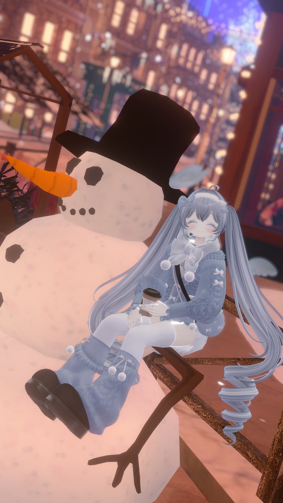 《43アバター対応衣装》モコットラテニット -MocottoLatteKnit-《~12/12までセール中!》