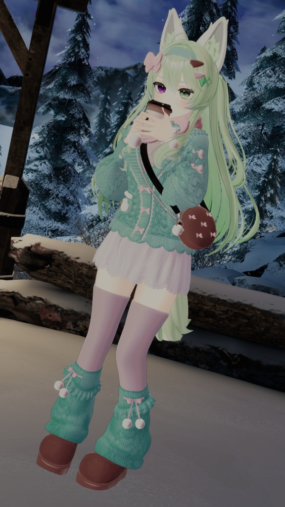 《43アバター対応衣装》モコットラテニット -MocottoLatteKnit-《~12/12までセール中!》