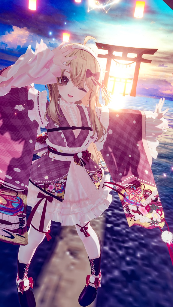 《43アバター対応衣装》ハツユメ小鞠 -HatsuyumeKomari-