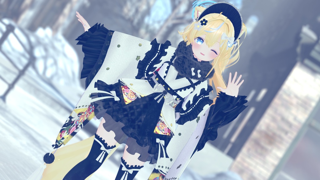 《43アバター対応衣装》ハツユメ小鞠 -HatsuyumeKomari-