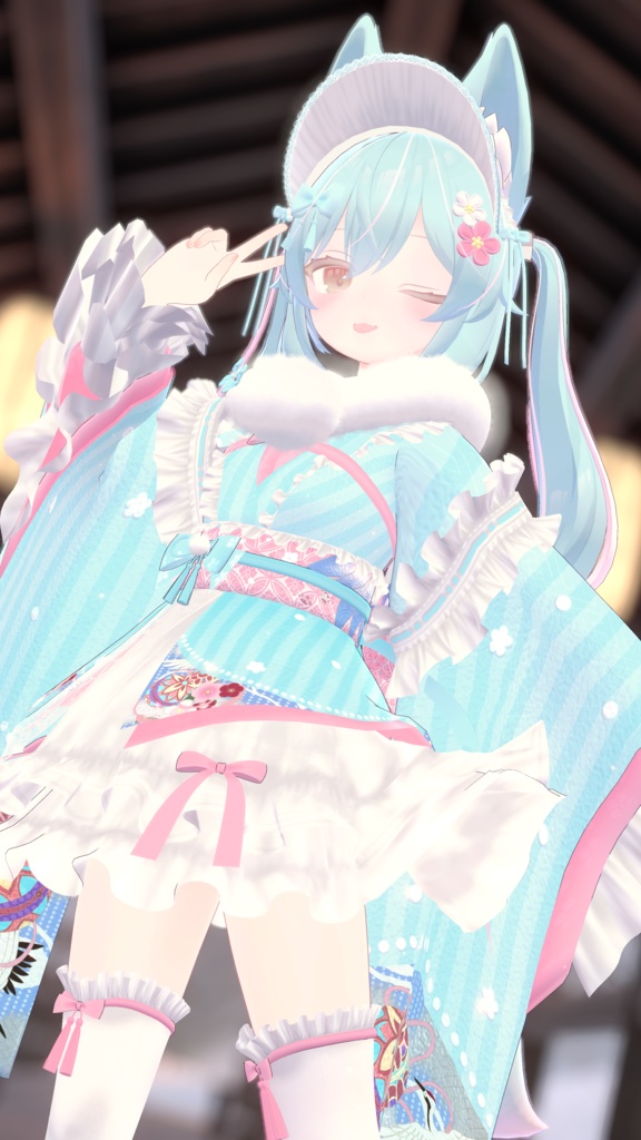 《43アバター対応衣装》ハツユメ小鞠 -HatsuyumeKomari-