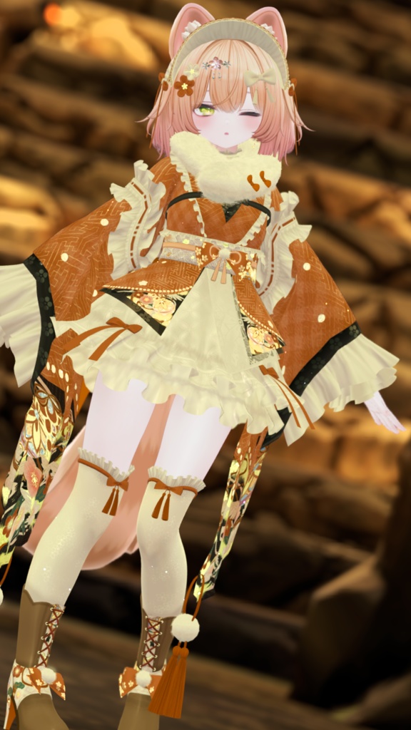 《43アバター対応衣装》ハツユメ小鞠 -HatsuyumeKomari-