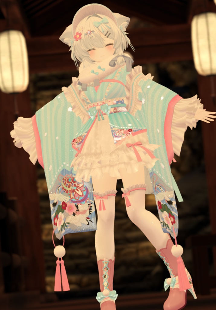《43アバター対応衣装》ハツユメ小鞠 -HatsuyumeKomari-