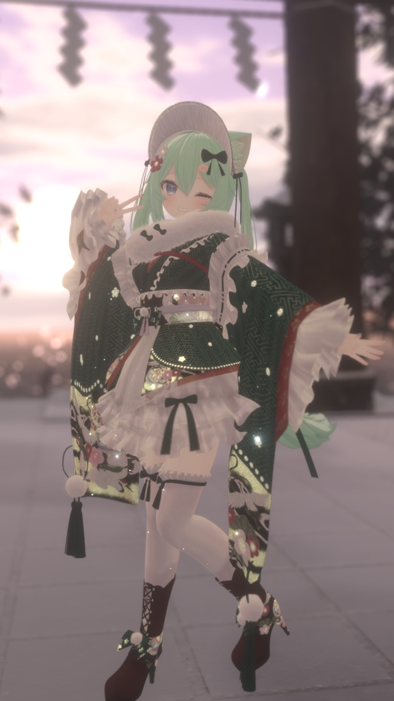 《43アバター対応衣装》ハツユメ小鞠 -HatsuyumeKomari-