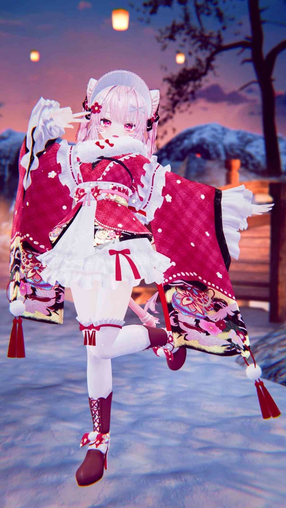 《43アバター対応衣装》ハツユメ小鞠 -HatsuyumeKomari-