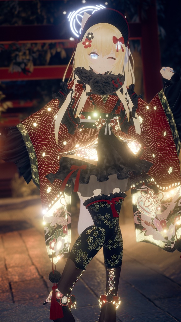 《43アバター対応衣装》ハツユメ小鞠 -HatsuyumeKomari-