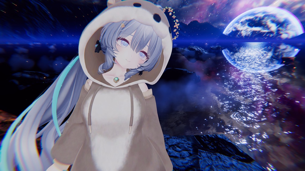 《40アバター対応衣装》カワウソパーカー -KawausoParker-《~2/6までSALE中!》