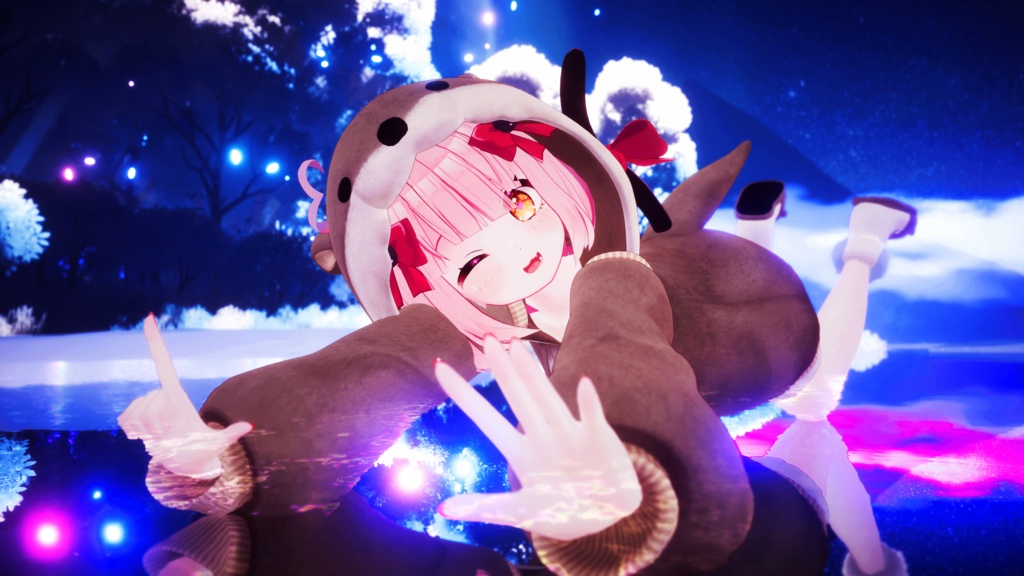 《40アバター対応衣装》カワウソパーカー -KawausoParker-《~2/6までSALE中!》