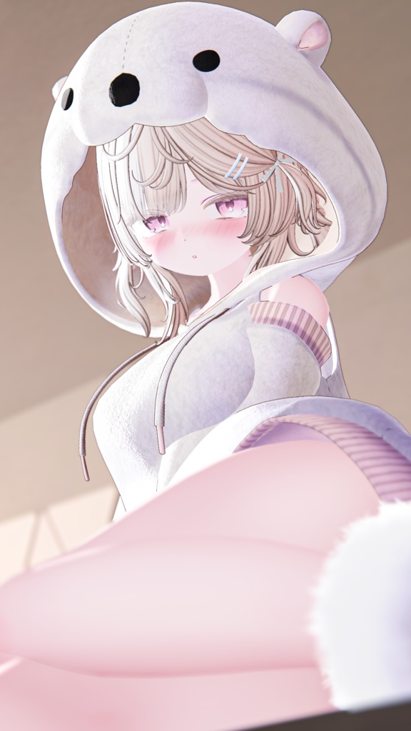 《40アバター対応衣装》カワウソパーカー -KawausoParker-《~2/6までSALE中!》