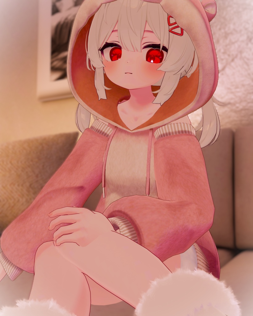 《40アバター対応衣装》カワウソパーカー -KawausoParker-《~2/6までSALE中!》