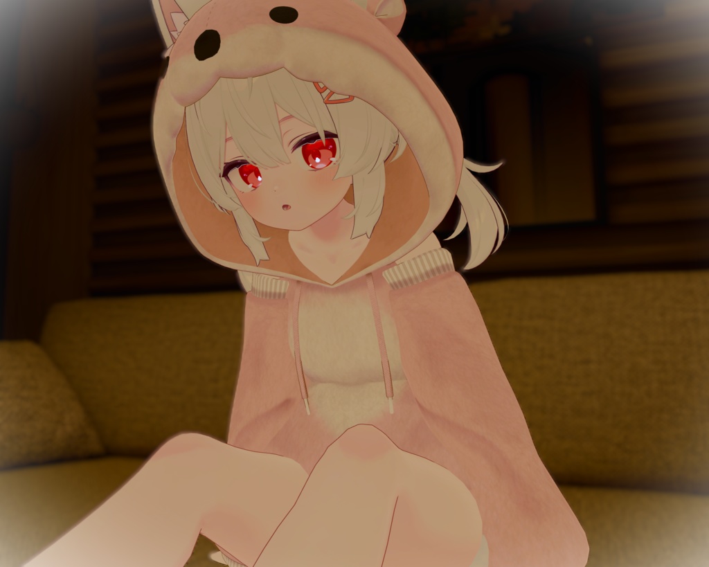 《40アバター対応衣装》カワウソパーカー -KawausoParker-《~2/6までSALE中!》