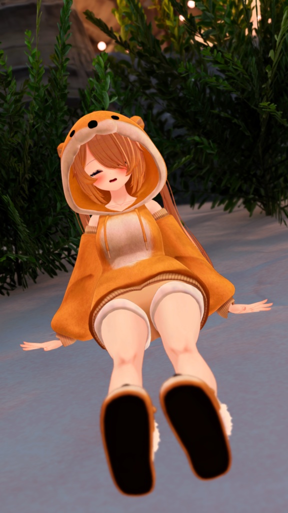 《40アバター対応衣装》カワウソパーカー -KawausoParker-《~2/6までSALE中!》